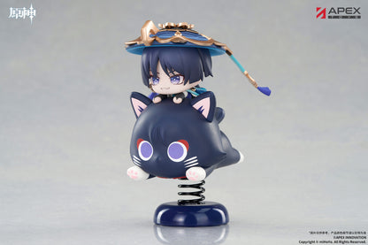 Apex Genshin Impact Happy Shake Wanderer Springy Chibi Figure 4-Inch - View 10