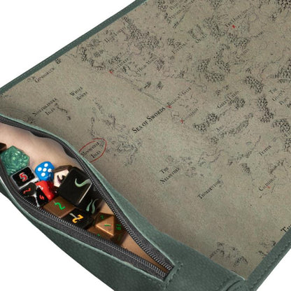 Ultra Pro D&D Artifacts Across Eternities Drizzt and the Forgotten Realms Premium Dice Scroll Map - View 4