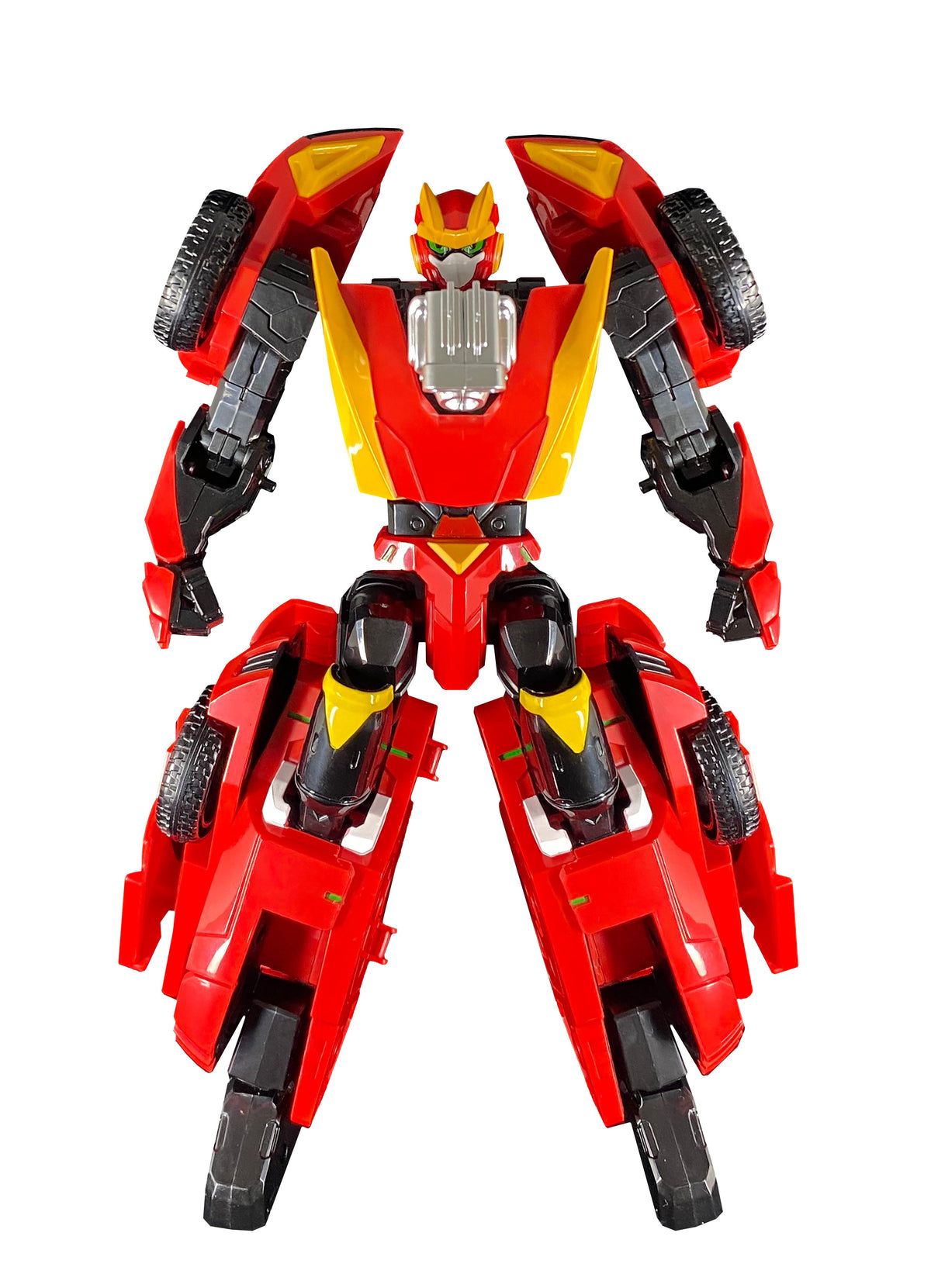 SAMG Metal Cardbot Red Blitz Collectible Plastic Action Figure Toy - View 9
