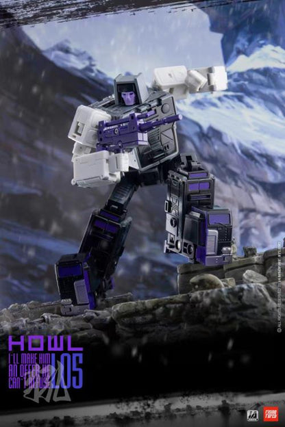 Rising Force L05 Howl ABS and PVC Collectible Figure, 6.7-Inch - View 9