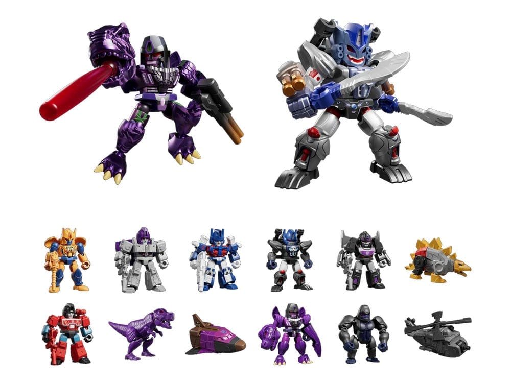 Blokees Transformers Defender Version Vol. 6 Brutal Fang Box of 12 Random Model Kits - View 2