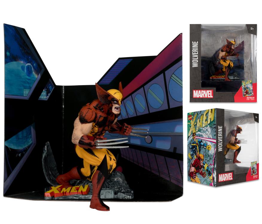 McFarlane Toys Marvel Comics Wolverine (X-Men #1) 1/10 Scale Action Figure - View 7