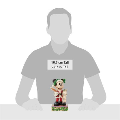 Enesco Mickey Mouse Disney Traditions Twenty Years of Magic Santa Mickey with List by Jim Shore 8-Inch Resin Figurine - View 6