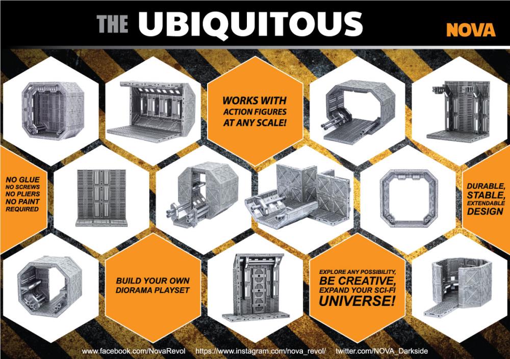 Nova The Ubiquitous UB-01 Diorama Set in 1/18 Scale - View 10