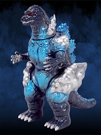 CCP Godzilla Middle Size Series Burning Godzilla (Blue Ver.) 6.7-Inch PVC Figure