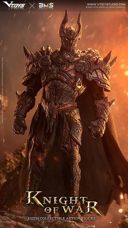 VTOYS Knight of War 1/12 Scale Figure, 6.5-Inch Plastic Display Figure - View 3