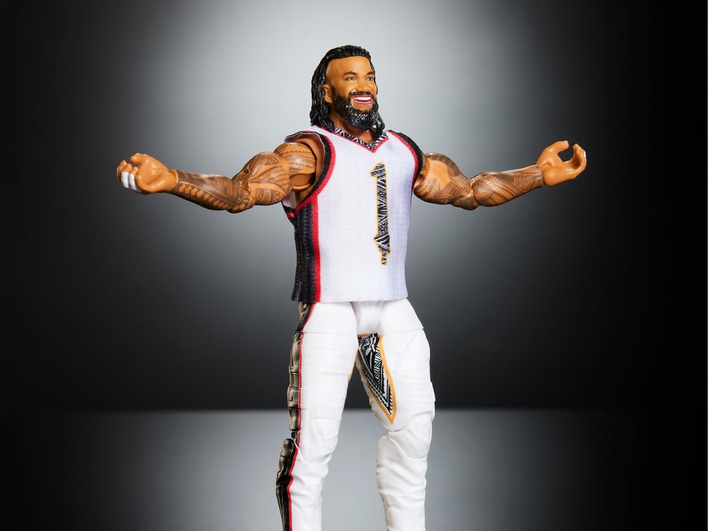 Mattel WWE Elite Collection Series 126 Jimmy Uso Action Figure - View 2