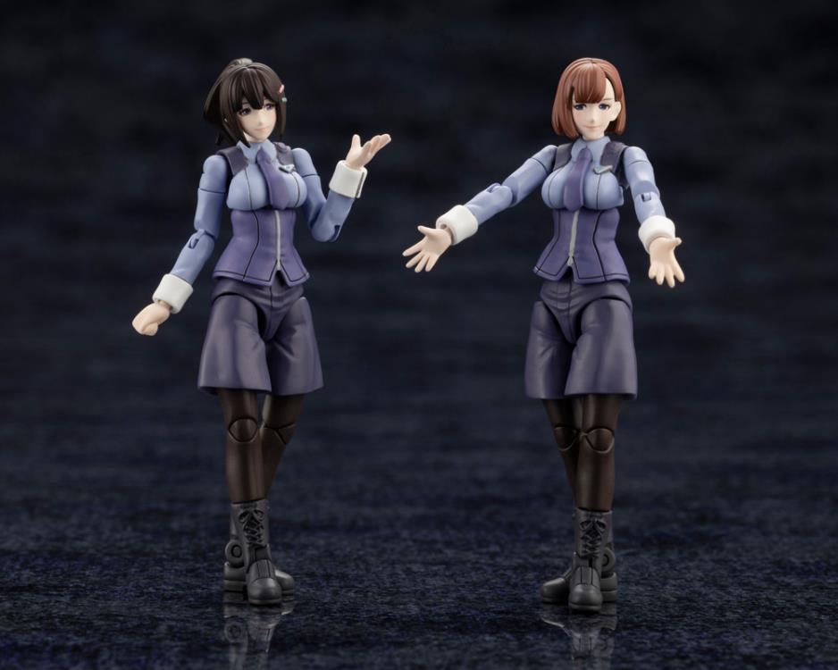 Kotobukiya Hexa Gear Governor Earthcline Biomechanics Operators 1/24 Scale Model Kit Set - View 3