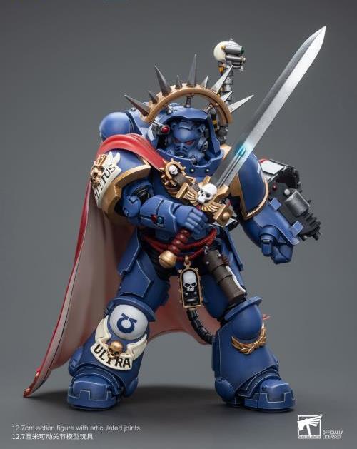 JoyToy Warhammer 40K Ultramarines Captain in Gravis Armour 1/18 Scale Action Figure - View 10