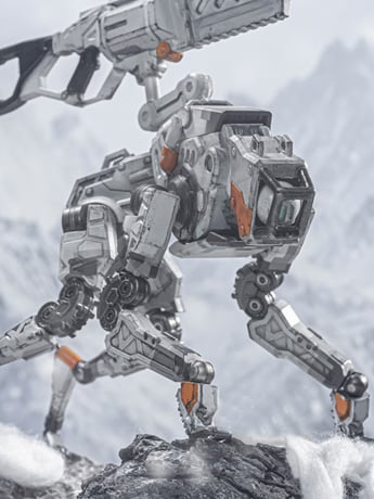 Jackal X Ophiuchus: Dawn of The Humanoids Ally 1/6 Scale Action Figure with 28 Articulation Points