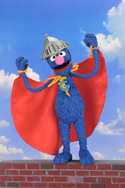 NECA Sesame Street Ultimate Super Grover Plastic Action Figure - View 11