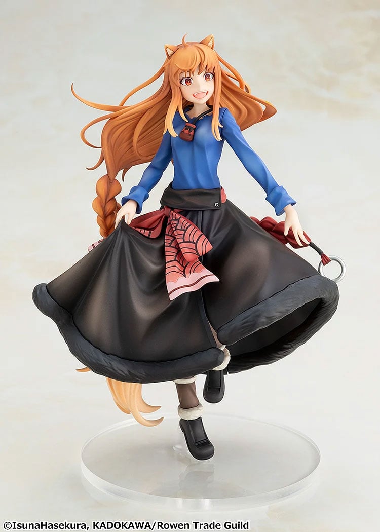 Kadokawa Spice and Wolf KD Colle Holo Illustration by Jyuu Ayakura 6.5-Inch Figure - View 4