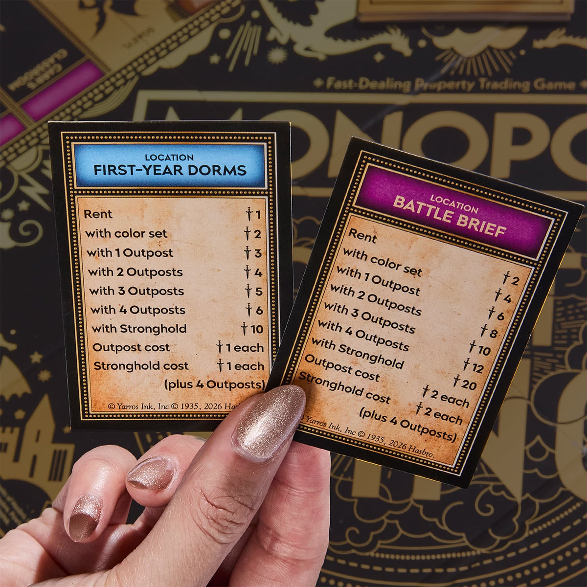 Hasbro Monopoly: Fourth Wing Property-Trading Board Game - View 8