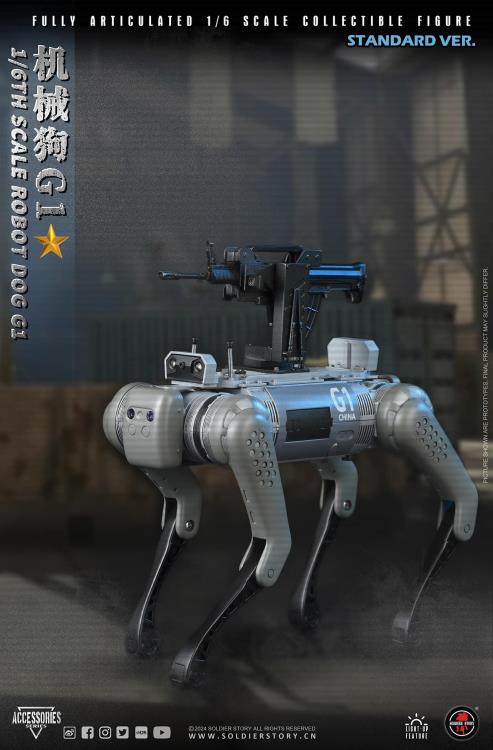 Soldier Story Robot Dog Standard Ver. 1/6 Scale Plastic Figure - View 4