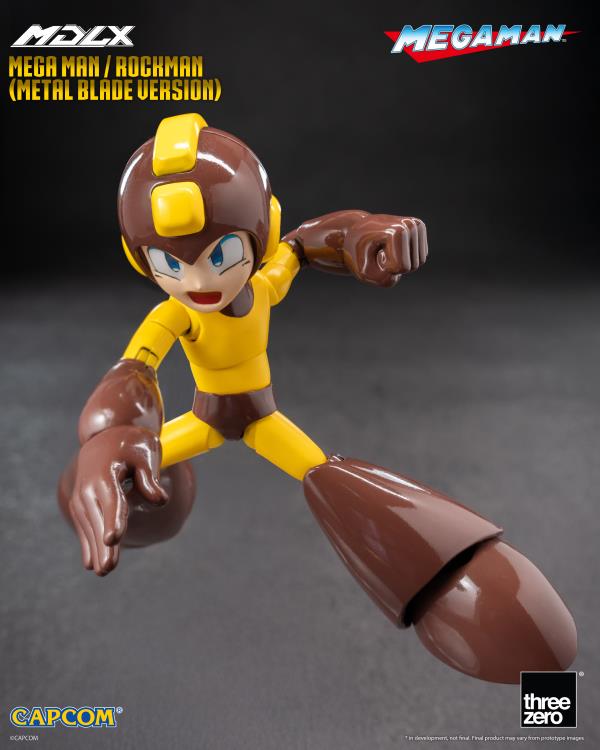 threezero Mega Man MDLX Articulated Figure Series Mega Man (Metal Blade Ver.) 4-Inch Action Figure - View 12