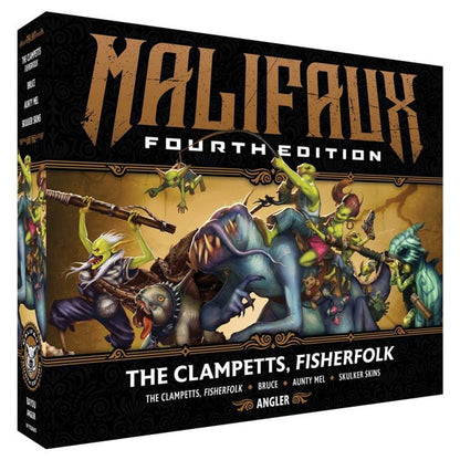 Wyrd Games Malifaux Fourth Edition The Clampetts, Fisherfolk Miniatures Set - View 3
