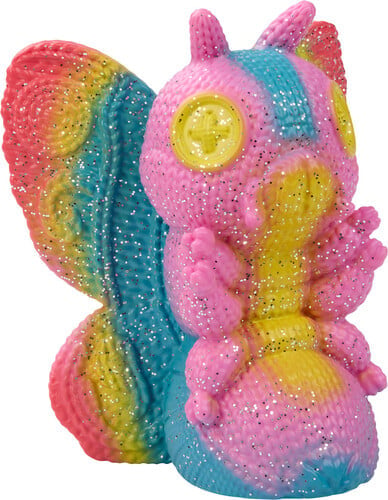 Alliance Entertainment Toho Handmade by Robots Mothra (Sofubi Spray Glitter) Vinyl Figure - View 6