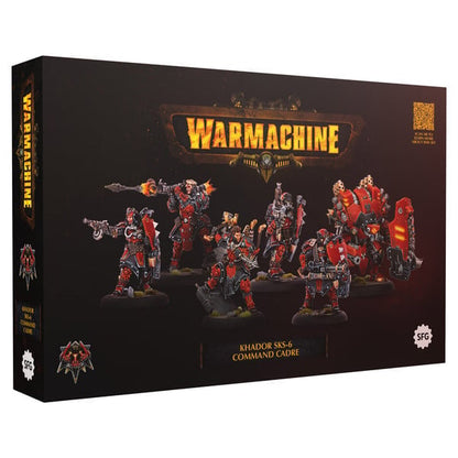 Steamforged Games Warmachine Khador SKS-6 Command Cadre Miniature Set - View 3