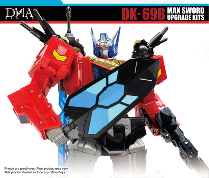 DNA Design DK-69B Max Sword Upgrade Kit ABS and PVC Model Accessory Set - View 13
