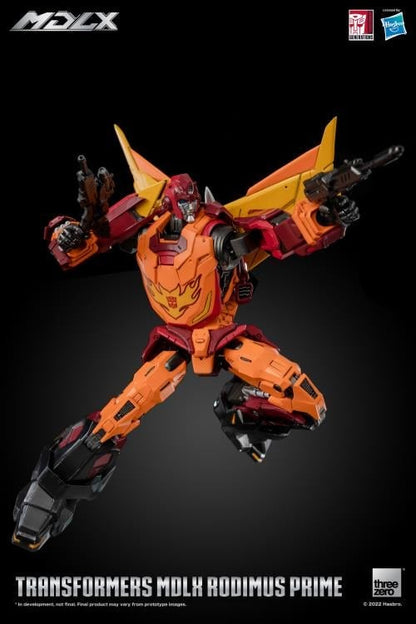 threezero Transformers MDLX Articulated Figures Series Rodimus Prime 7.1-Inch Action Figure - View 5