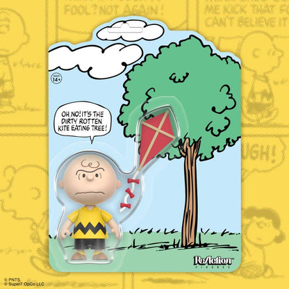 Super7 Peanuts ReAction Charlie Brown and the Kite-Eating Tree (Comic Panel) Action Figure - View 5