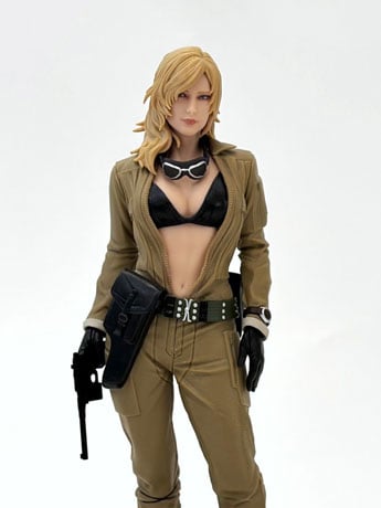 Konami Metal Gear Solid Delta: Snake Eater Figure Collection Eva 8-Inch Figure