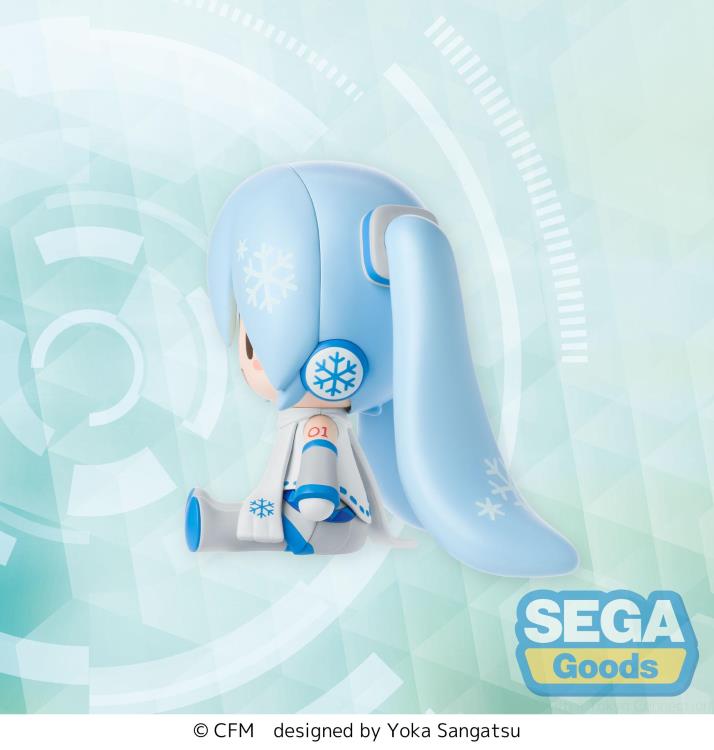Sega Vocaloid Fuwa Petit Snow Miku Chibi Figure 3-Inch - View 8