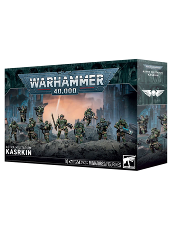 Games Workshop Warhammer 40,000 Astra Militarum Kasrkin Citadel Plastic Miniature Set