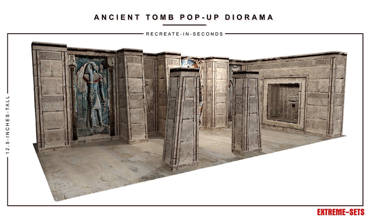 Extreme-Sets Ancient Tomb 1/12 Scale Pop-Up Diorama Multiverse Collection - View 6