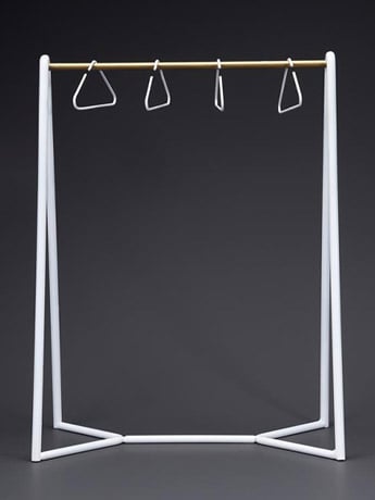 MMMToys Floor Standing Clothes Hanger 3.0 (Ver. A) 1/6 Scale Accessory, 10.6-Inch