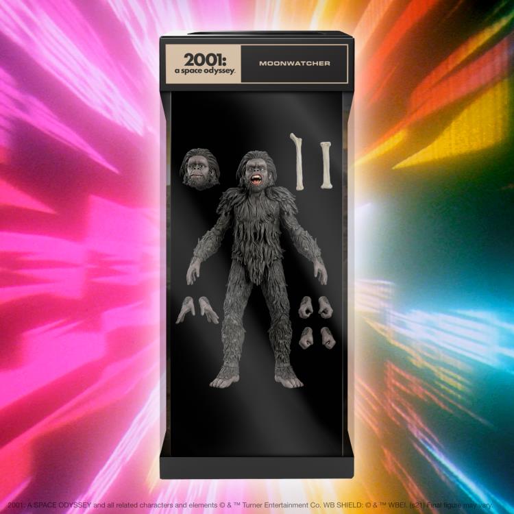 Super7 2001: A Space Odyssey ULTIMATES! Moon Watcher Plastic Action Figure - View 7