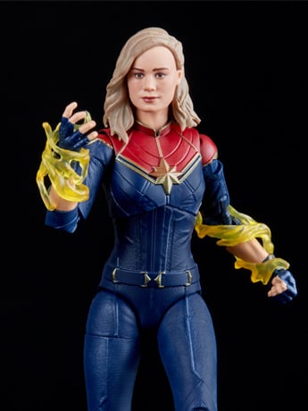 Hasbro The Marvels Marvel Legends Captain Marvel Action Figure (Totally Awesome Hulk BAF)