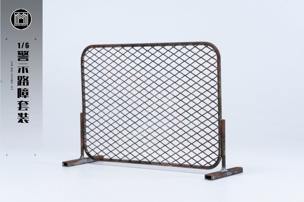 MMMToys Warning Barrier 1/6 Scale Metal Accessory Set for Sixth-Scale Figures - View 8