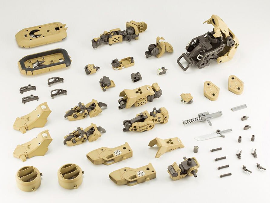 Kotobukiya Hexa Gear Bulkarm Beta Standard Type 1/24 Scale Model Kit, 6.5-Inch - View 8