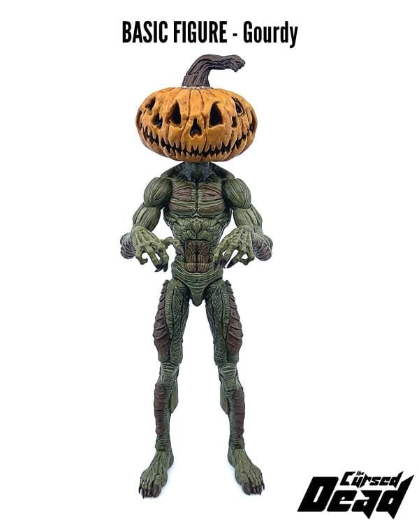 PVC Ent The Cursed Dead Gourdy 1/12 Scale Basic Action Figure - View 6