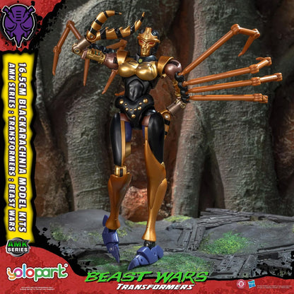Yolopark Transformers: Beast Wars AMK Series Blackarachnia 6.5-Inch Model Kit - View 8