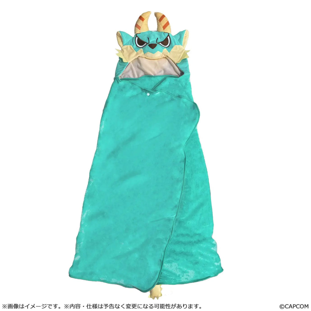Capcom Monster Hunter Chibi Style Zinogre Fluffy Poncho - View 3