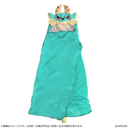 Capcom Monster Hunter Chibi Style Zinogre Fluffy Poncho - View 3