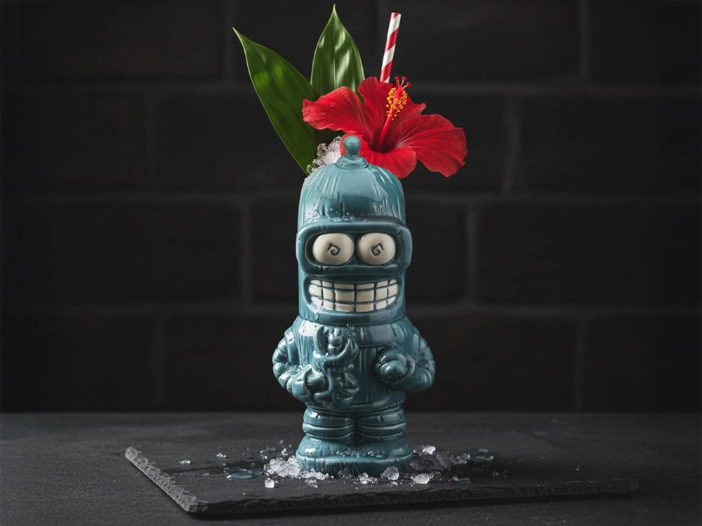 Beeline Creative Futurama Bender Geeki Tikis Ceramic Mug - View 2