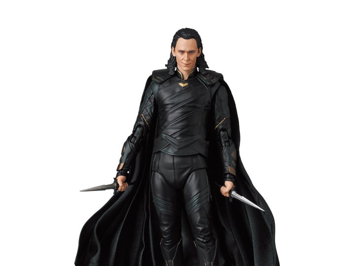 Medicom Toy MAFEX No.169 Marvel Avengers: Infinity War Loki 8-Inch Action Figure - View 2
