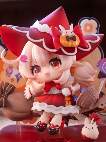 Apex Genshin Impact Twilight Whimsy Klee Chibi Figure (With Bonus) 4-Inch