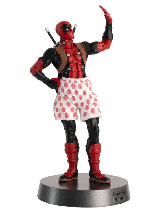 Eaglemoss Marvel Comics Heavyweights Collection #4 Deadpool (Underpants) 1/18 Scale Metal Figure - View 4