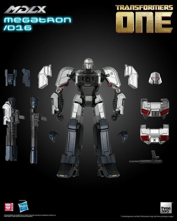 threezero Transformers: One MDLX Articulated Figure Series Megatron/D16 6.3-Inch Action Figure - View 20