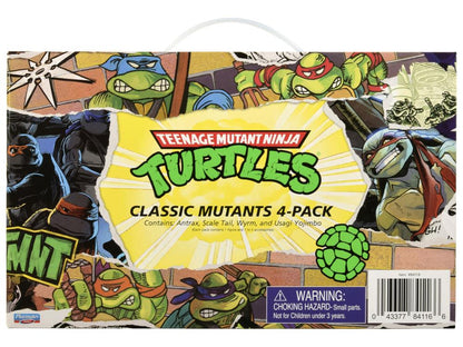 Playmates Teenage Mutant Ninja Turtles Original Classic Mutants Wave 4 4-Inch Action Figure 4-Pack - View 12