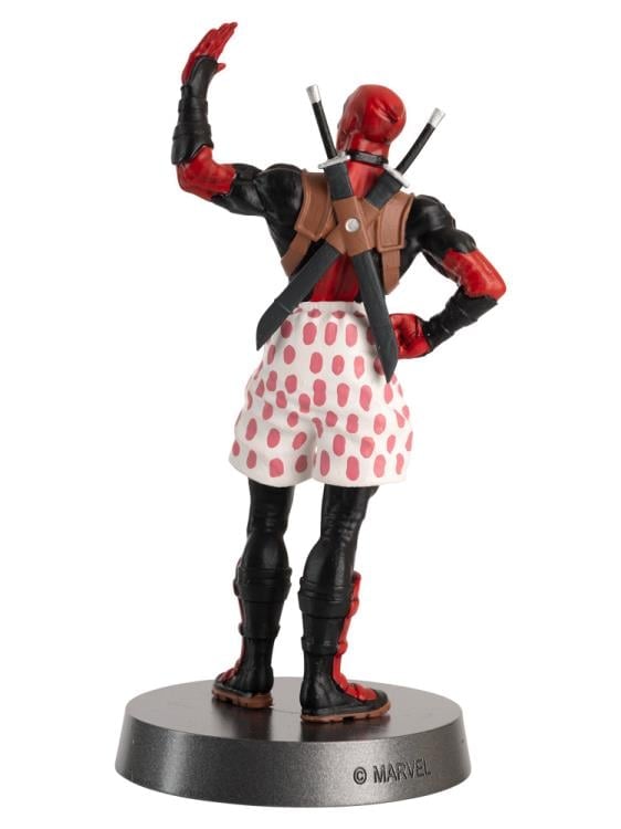 Eaglemoss Marvel Comics Heavyweights Collection #4 Deadpool (Underpants) 1/18 Scale Metal Figure - View 5