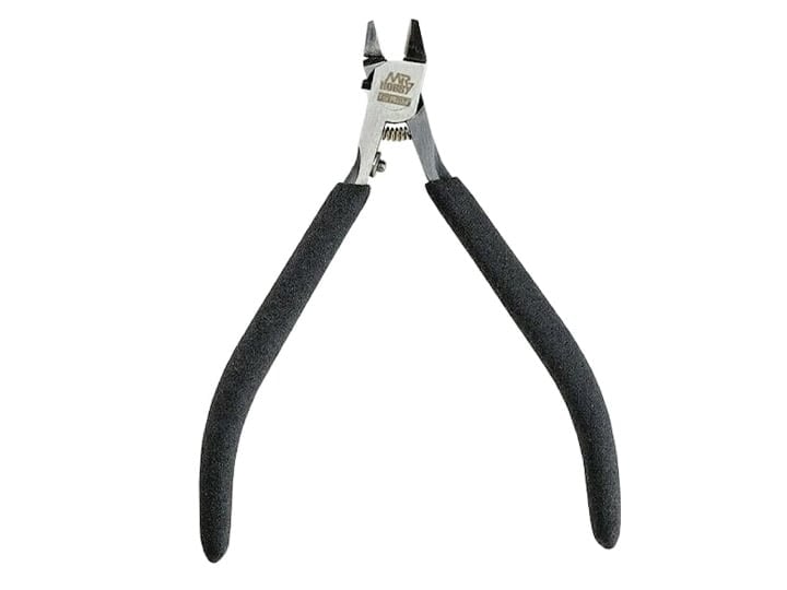 Mr. Hobby Mr. Nipper Single-Edged Hobby Nipper with Plastic and Steel Build - View 2