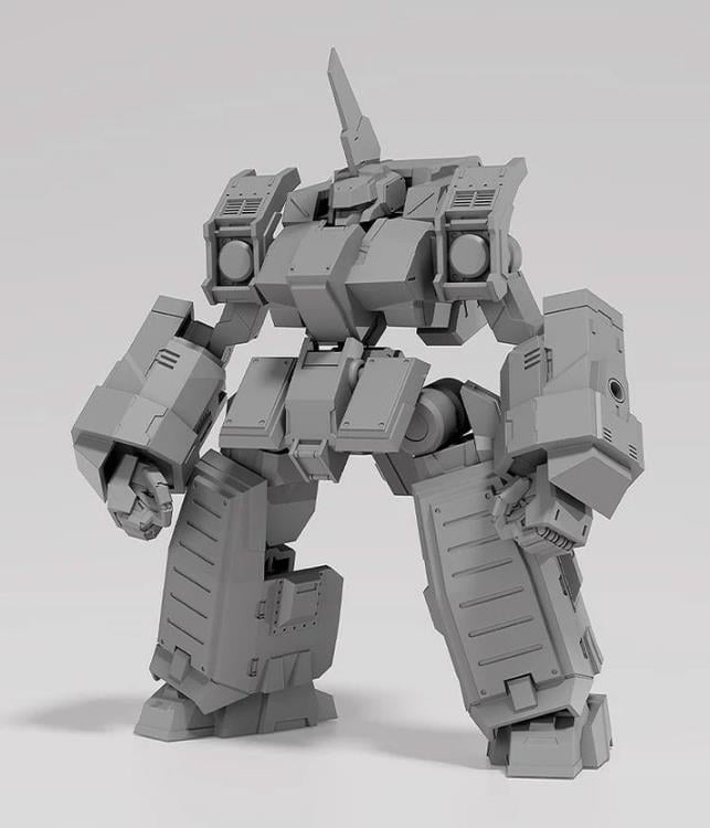 Good Smile Titanomachia Moderoid SIDE:CC Graf Faust (Gray Primer-Like Ver.) Model Kit - View 3