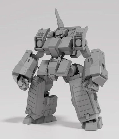 Good Smile Titanomachia Moderoid SIDE:CC Graf Faust (Gray Primer-Like Ver.) Model Kit - View 3