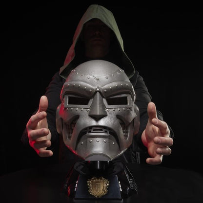 Hasbro Marvel Legends Doctor Doom Helmet with Hood Replica - View 17