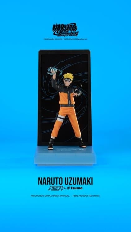 Tsume Naruto: Shippuden NEON Naruto Uzumaki Lighted Display Figure 10-Inch - View 7